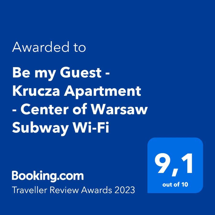 Be My Guest - Krucza Elegant Apartment - Rondo De Gaulle'A Center Of Warsaw Metro Wi-Fi Breakfast Exterior photo